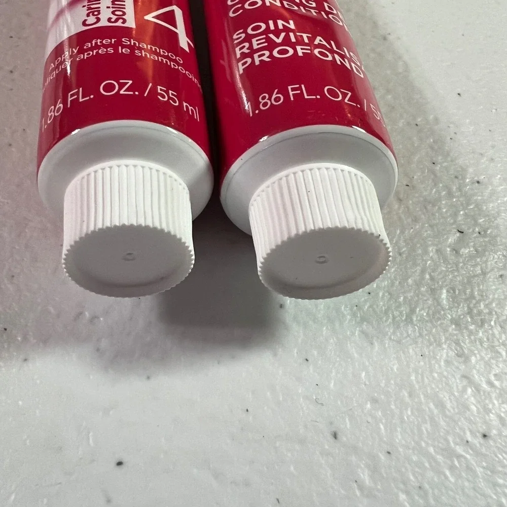 Lot of 2 L'Oreal Excellence Creme 4 Caring Deep Conditioner Tubes 1.86 oz
